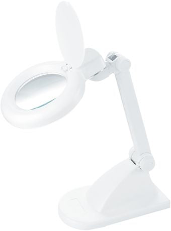 Daylight LED Magnifying Table Lamp - White