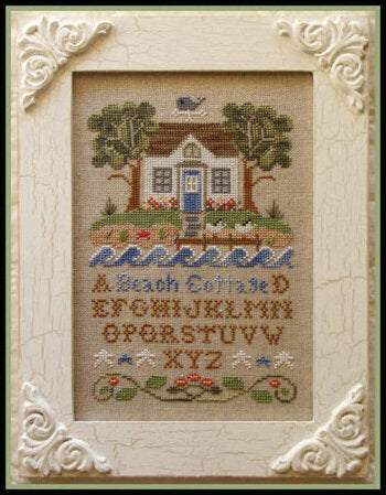 Beach Cottage - Country Cottage Needleworks - Cross Stitch Pattern