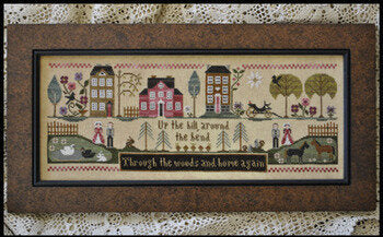 Hillside Travelers - Little House Needleworks - Cross Stitch Pattern