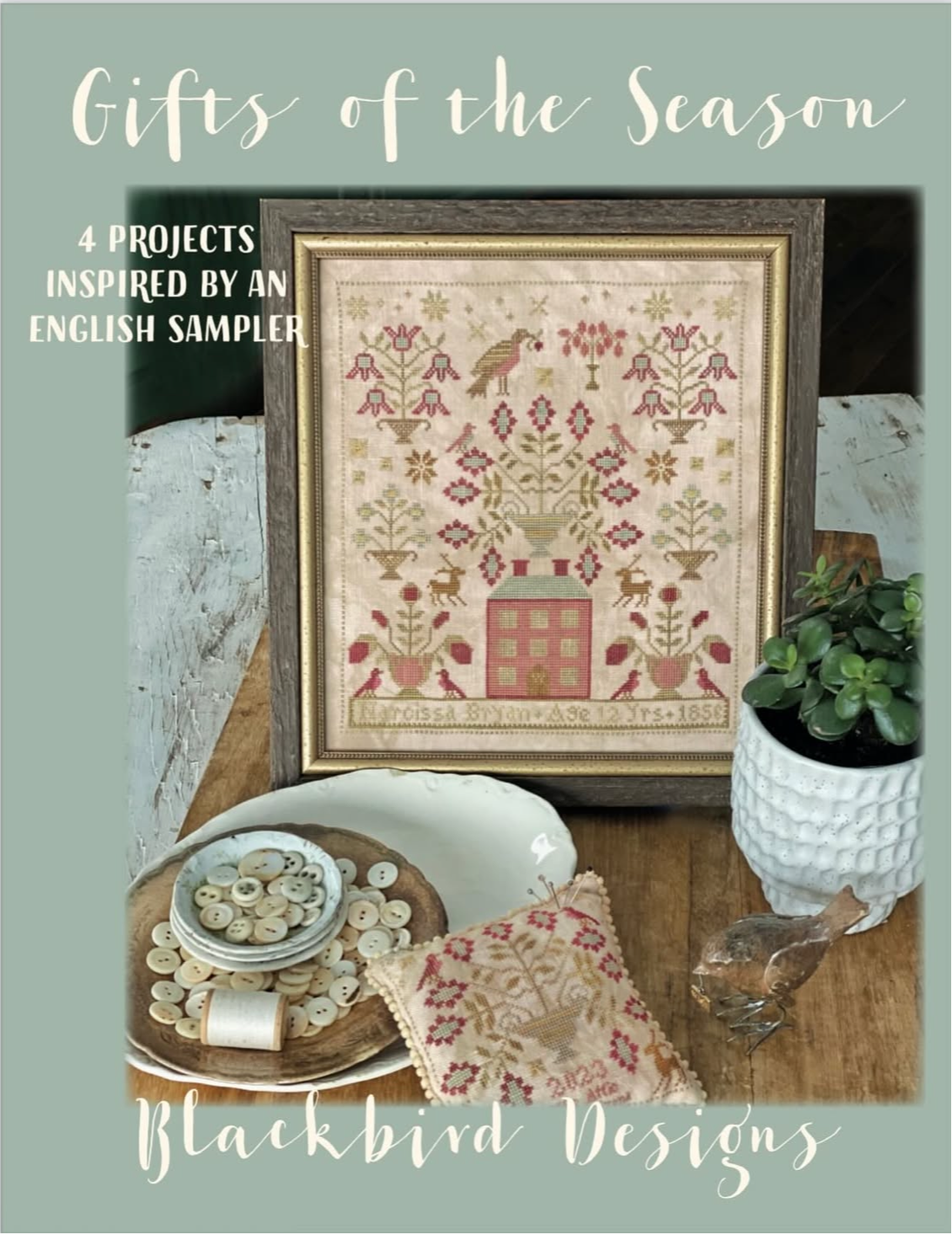 Gifts of the Season - Blackbird Designs - Cross Stitch Pattern, Needlecraft Patterns, The Crafty Grimalkin - A Cross Stitch Store