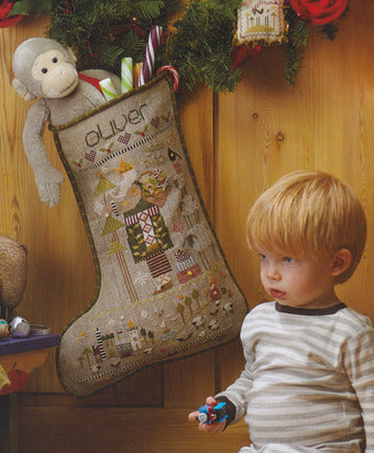 Oliver's Stocking - Shepherd's Bush - Cross Stitch Pattern/Charms