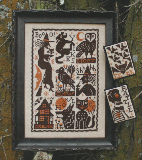 Bump in the Night No. 201 - The Prairie Schooler - Cross Stitch Pattern