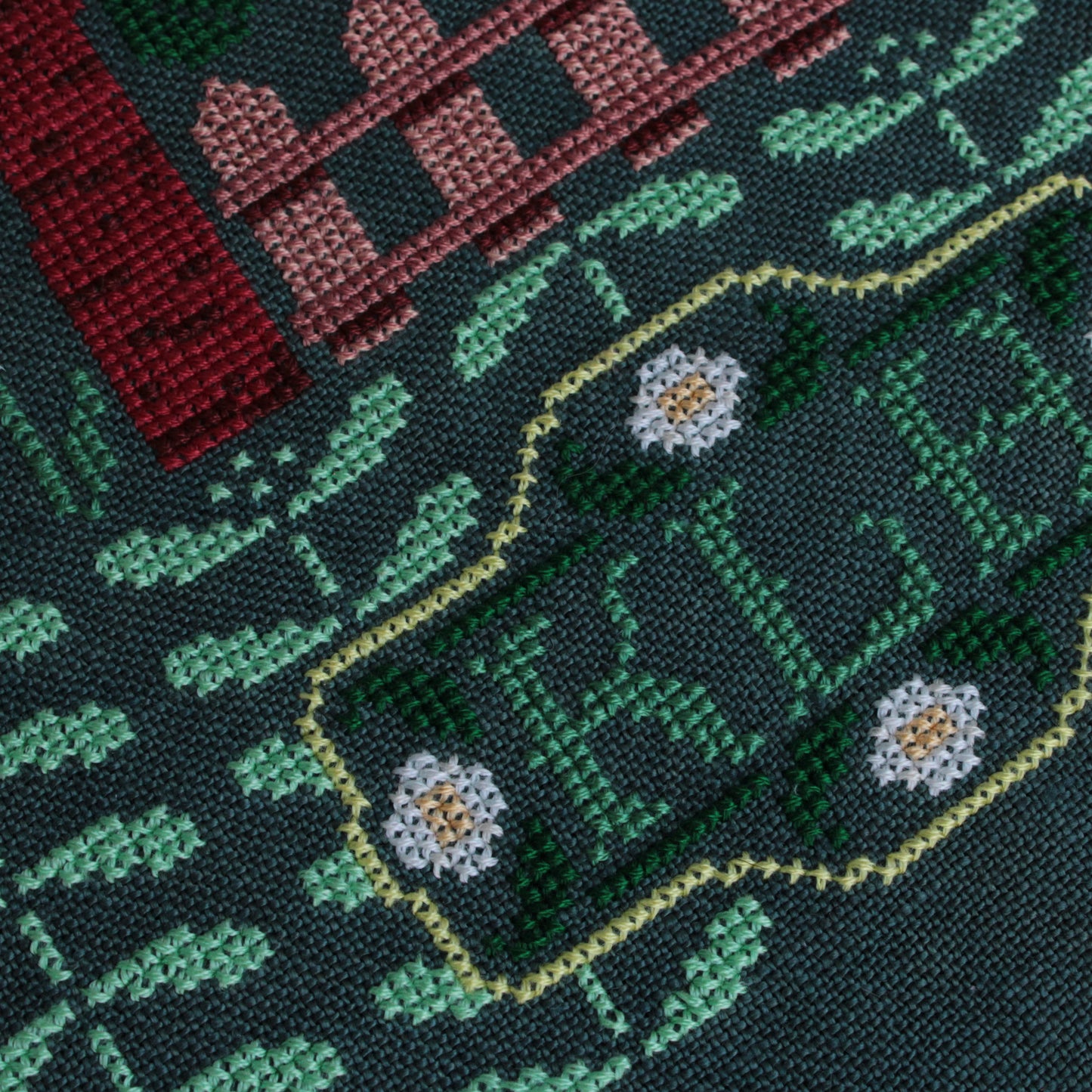 The Unicorn's Garden - Sprouting Lupine - Cross Stitch Pattern