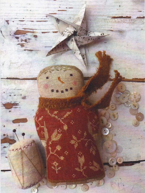 Animal Crackers Series - Paisley - Stacy Nash Primitives - Cross Stitch Pattern