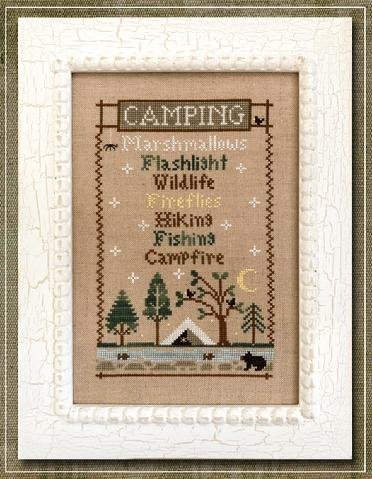 Camping Trip - Country Cottage Needleworks - Cross Stitch Pattern