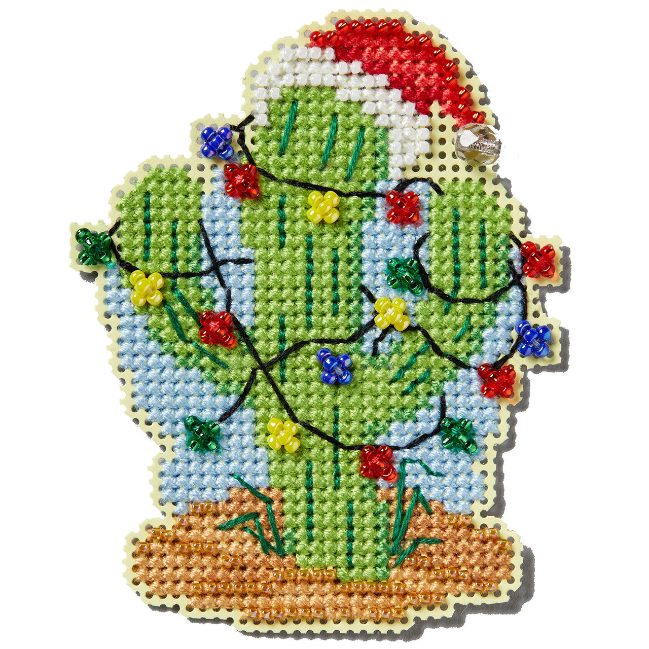 Christmas Cactus - Mill Hill - Winter 2024 Seasonal Ornament