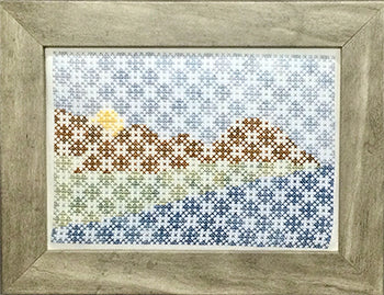 Lake - Works by ABC - Cross Stitch Pattern, Needlecraft Patterns, The Crafty Grimalkin - A Cross Stitch Store