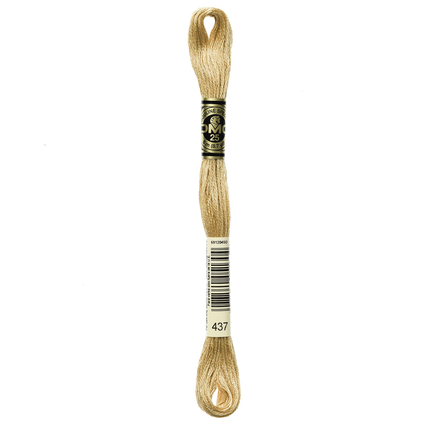 DMC 437 - 6 Strand Embroidery Thread, Thread & Floss, Thread & Floss, The Crafty Grimalkin - A Cross Stitch Store