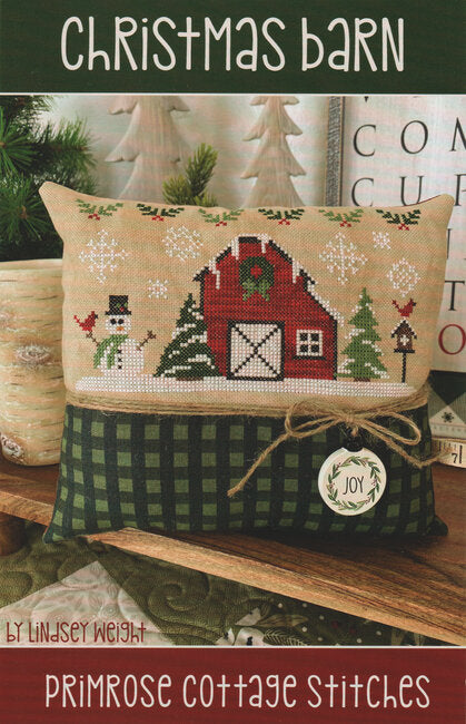 Christmas Barn - Primrose Cottage Stitches - Cross Stitch Pattern, Needlecraft Patterns, Needlecraft Patterns, The Crafty Grimalkin - A Cross Stitch Store