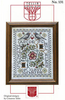 Scissor Sampler - Tellin Emblem - Cross Stitch Pattern, Needlecraft Patterns, The Crafty Grimalkin - A Cross Stitch Store