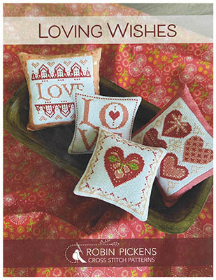 Loving Wishes - Robin Pickens Cross Stitch Patterns, The Crafty Grimalkin - A Cross Stitch Store
