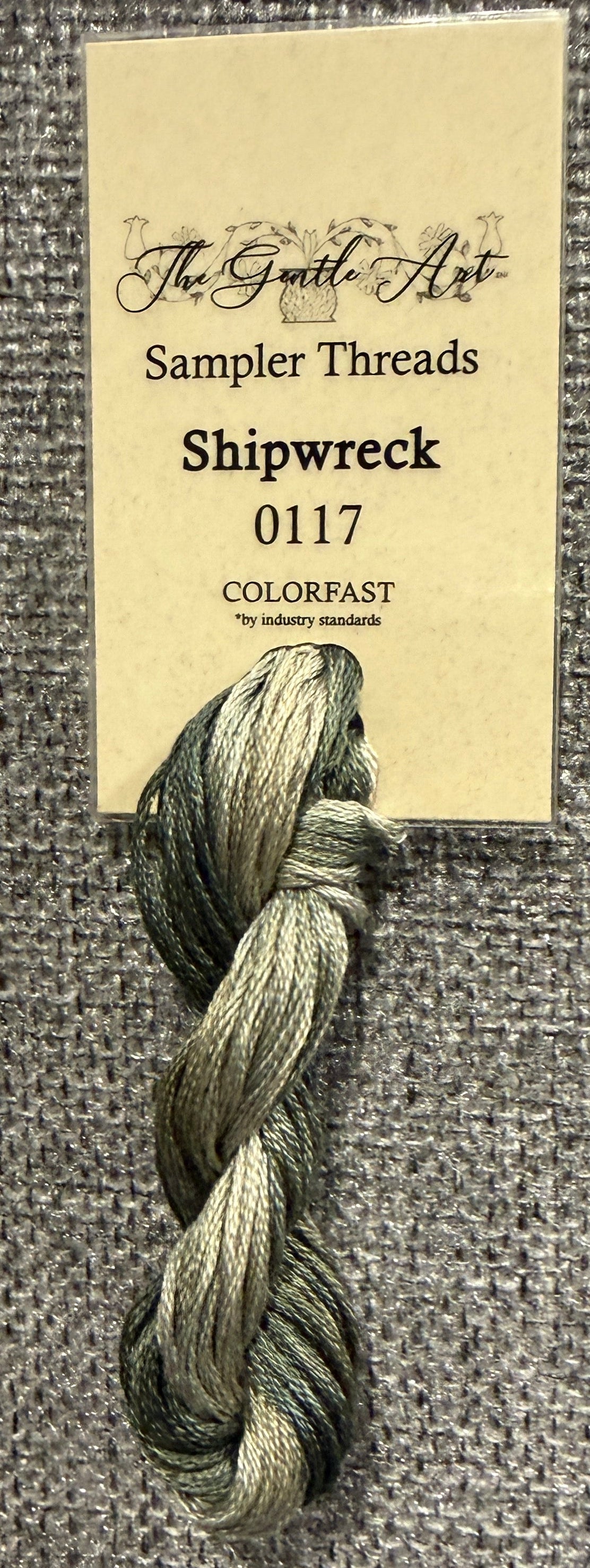 Shipwreck - Gentle Arts Cotton Thread - 5 yard Skein - Cross Stitch Floss