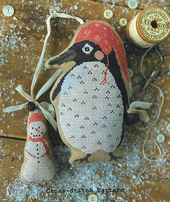 Animal Crackers Series + Chilli + - Stacy Nash Primitives - Cross Stitch Pattern