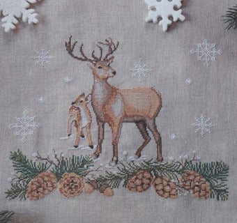 Il silenzio dell'inverno - Serenità Di Campagna - Cross Stitch Pattern, Uncategorized, The Crafty Grimalkin - A Cross Stitch Store