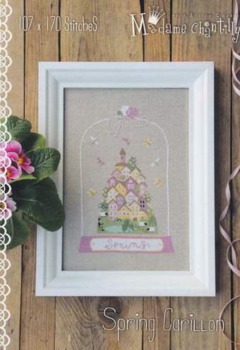 Spring Carillon - Madame Chantilly - Cross Stitch Pattern, Needlecraft Patterns, Needlecraft Patterns, The Crafty Grimalkin - A Cross Stitch Store