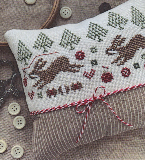 Running with Needle & Thread - Stitches by Ethel - Cross Stitch Pattern, Needlecraft Patterns, The Crafty Grimalkin - A Cross Stitch Store