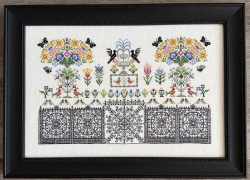 Chelsea Garden - Rosewood Manor - Cross Stitch Pattern