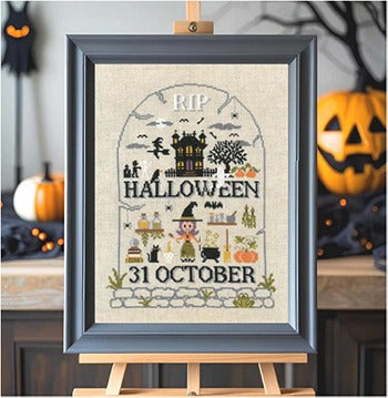 RIP Halloween - Jardin Prive - Cross Stitch Pattern