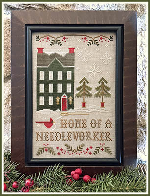 Winter at the Home of a Needleworker - Little House Needleworks - Cross Stitch Pattern