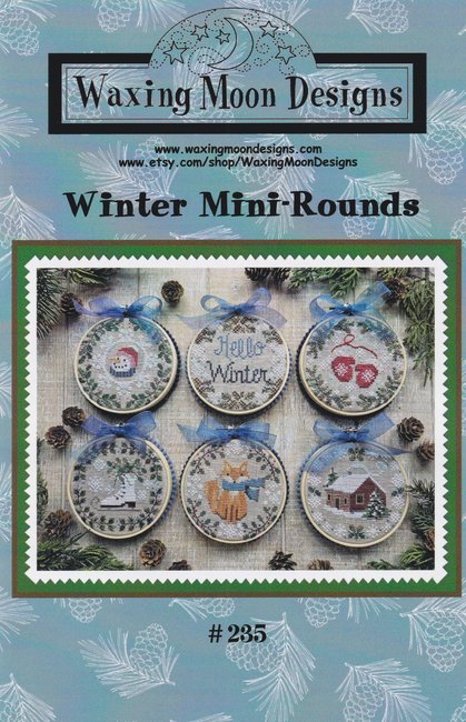Winter Mini-Rounds - Waxing Moon Designs - Cross Stitch Pattern