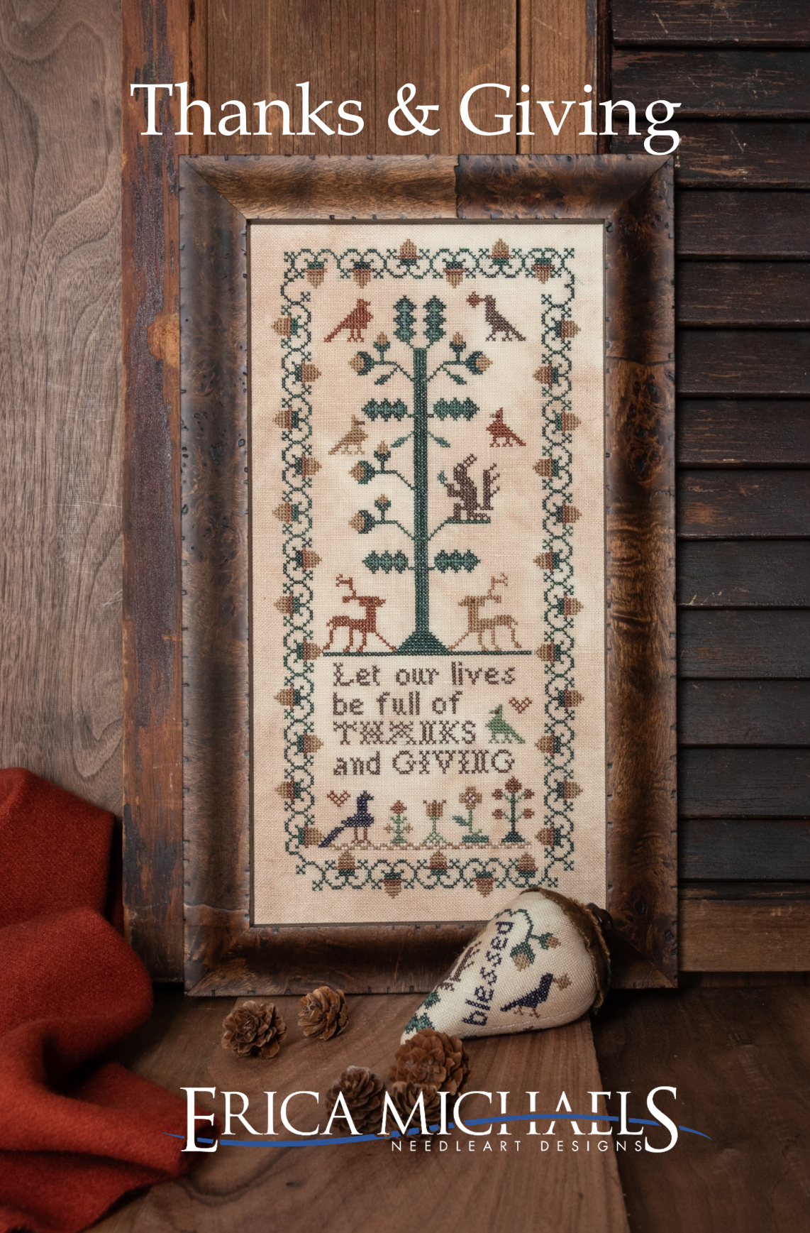 Thanks & Giving - Erica Michaels - Cross Stitch Pattern