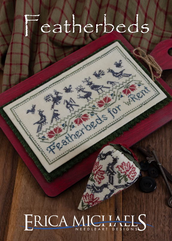 PREORDER Featherbeds - Erica Michaels - Cross Stitch Pattern, Needlecraft Patterns, The Crafty Grimalkin - A Cross Stitch Store