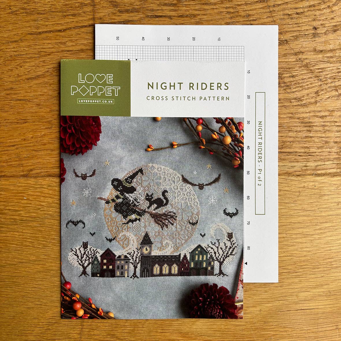Night Riders - Love Poppet - Cross Stitch Pattern