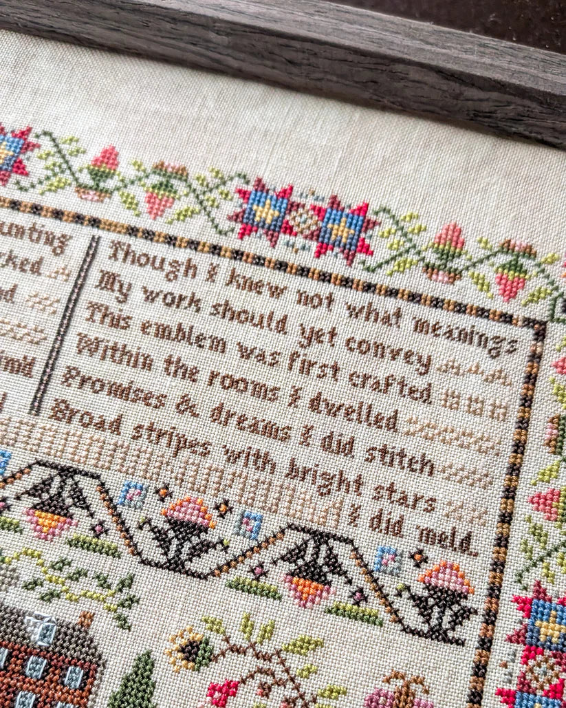 A Sampler for Grace - Shaded Stitchery - Cross Stitch Pattern