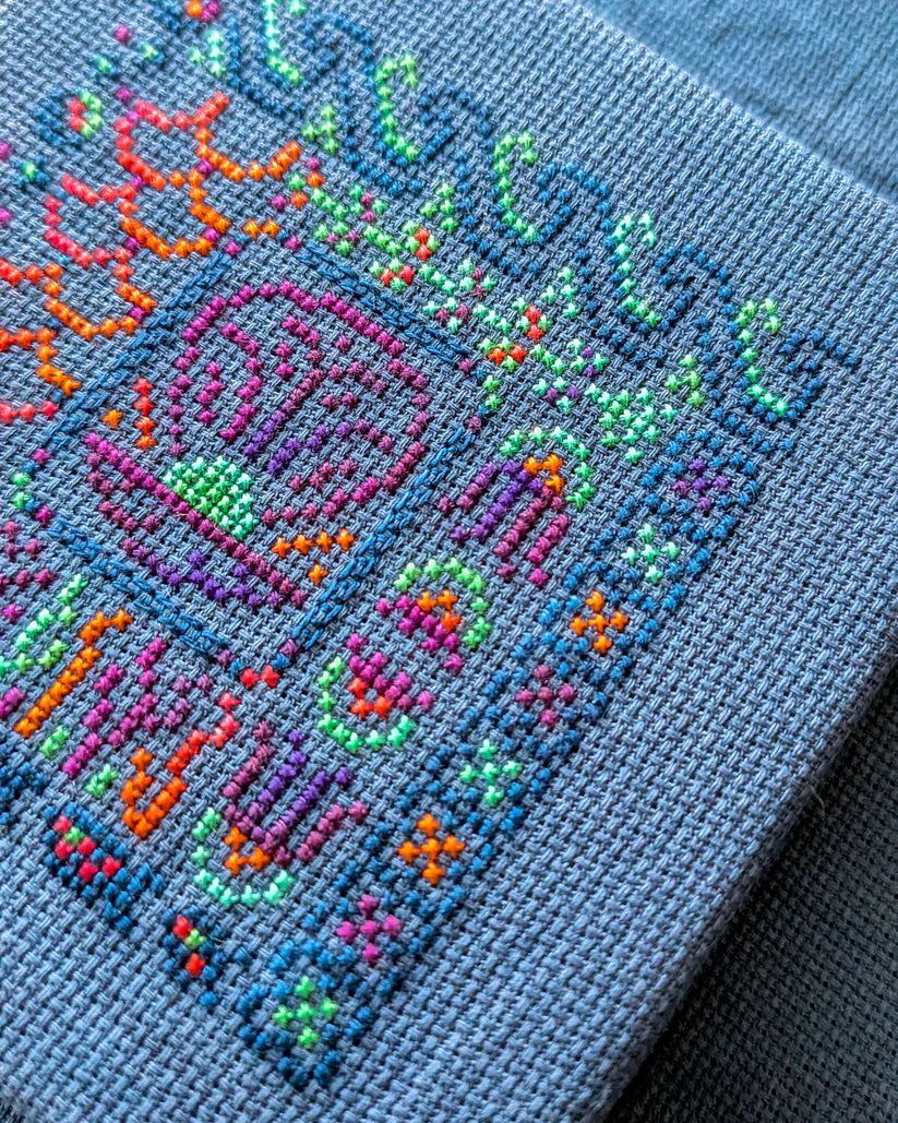 PREORDER Glowing in the Deep - Shaded Stitchery - Cross Stitch Pattern