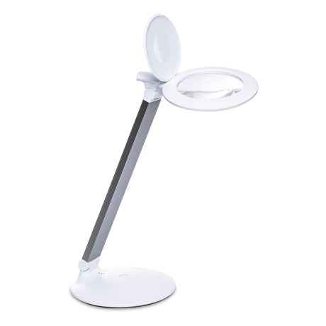Daylight Halo Go 2 Rechargeable Magnifier Lamp - White