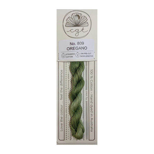 Oregano No. 809 - Cottage Garden Threads, Thread & Floss, The Crafty Grimalkin - A Cross Stitch Store