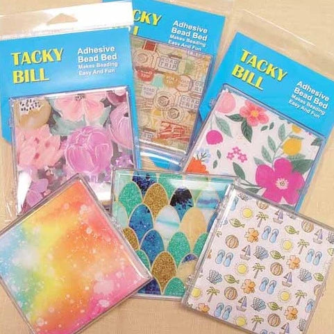 Tacky Bill Adhesive Bead Bed