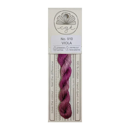 Viola No. 910 - Cottage Garden Threads, Thread & Floss, The Crafty Grimalkin - A Cross Stitch Store