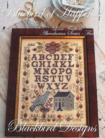 Bluebird of Happiness - Blackbird Designs - Cross Stitch Pattern, Needlecraft Patterns, Needlecraft Patterns, The Crafty Grimalkin - A Cross Stitch Store