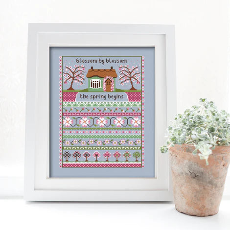 PRE-ORDER Blossom Cottage - Little Dove Designs - Cross Stitch Pattern, The Crafty Grimalkin - A Cross Stitch Store