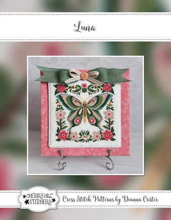Luna - Cherry Hill Stitchery - Cross Stitch Pattern, Cross Stitch Patterns, The Crafty Grimalkin - A Cross Stitch Store