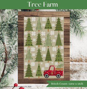 Tree Farm - Shannon Christine Designs - Cross Stitch Pattern