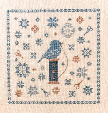 Blue Bird - Couleur D Etoile - Cross Stitch Pattern