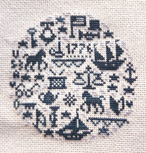 A Patriotic Round 1776 - JBW - Cross Stitch Pattern