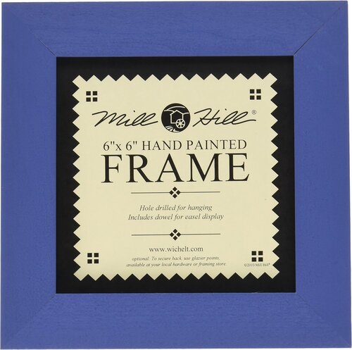 6" x 6" Hand Painted Frame - Periwinkle - Mill Hill