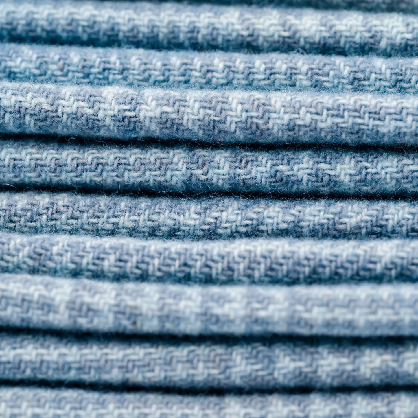 Blue Heron Glen Plaid Wool Fabric - Weeks Dye Works