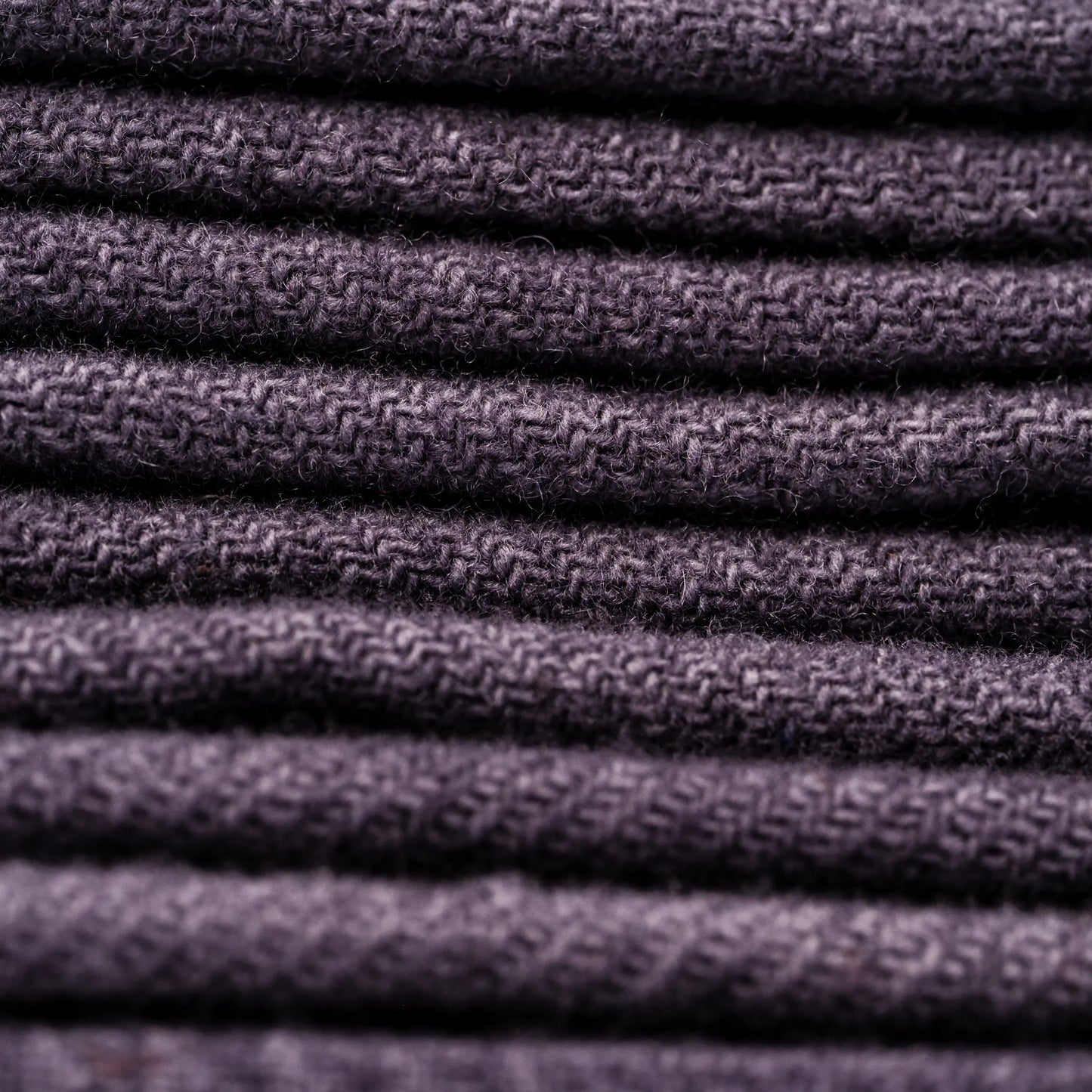 Gunmetal Glen Plaid Wool Fabric - Weeks Dye Works