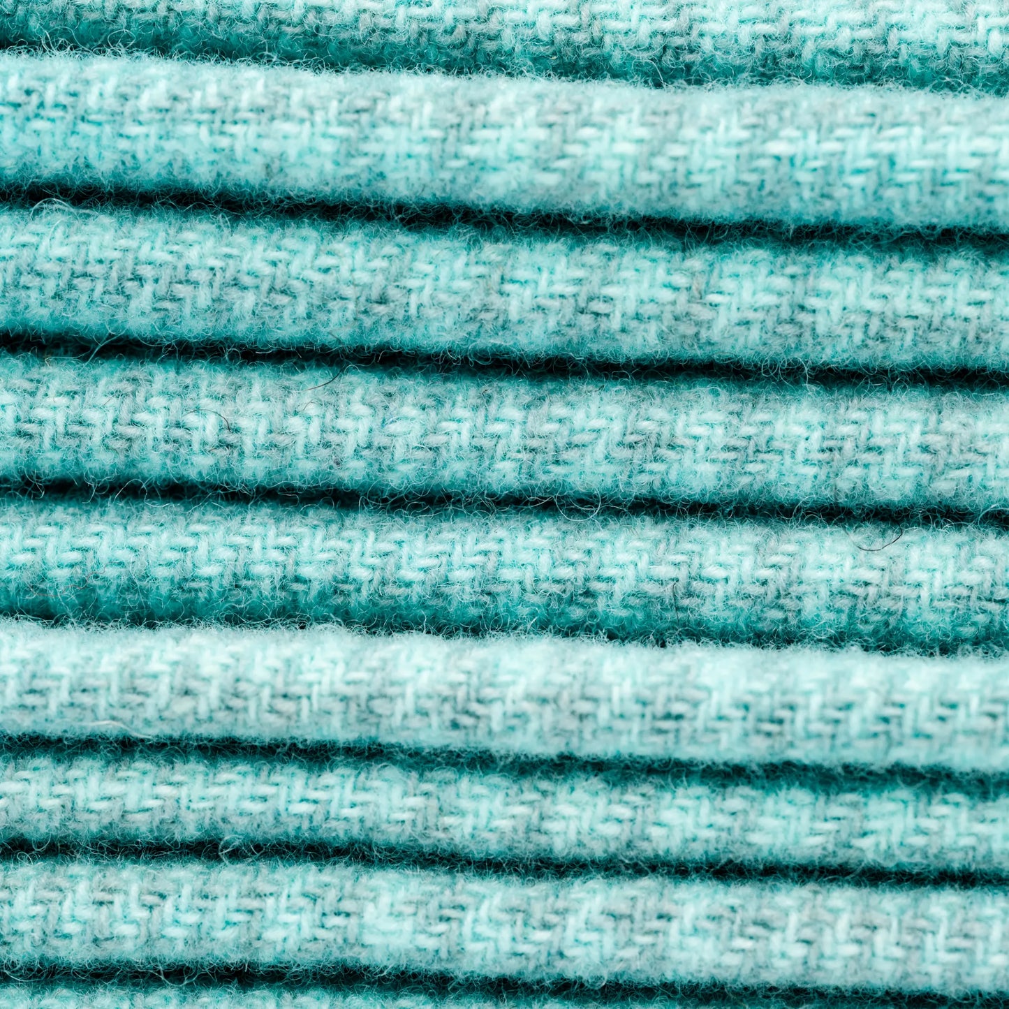 Robin's Egg Glen Plaid Wool Fabric - Weeks Dye Works
