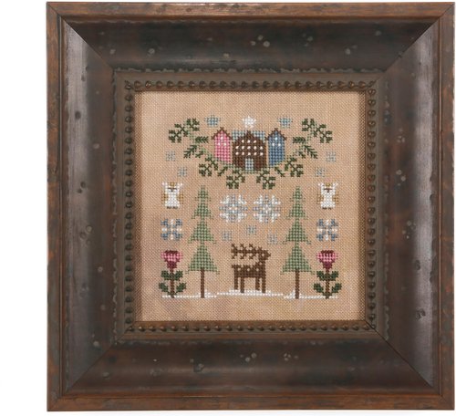 Winter Botanical - Heart in Hand - Cross Stitch Pattern