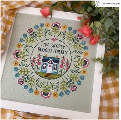 Bloom Wildly - Little Dove Designs - Cross Stitch Pattern