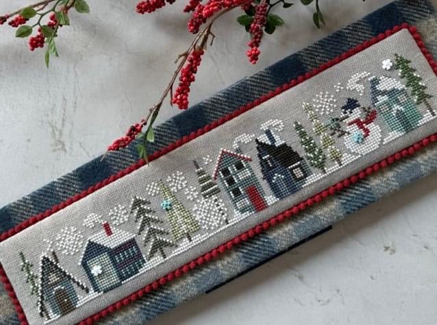 PRE-ORDER - Frosty Town - Heart In Hand Needleart - Cross Stitch Pattern, Needlecraft Patterns, Needlecraft Patterns, The Crafty Grimalkin - A Cross Stitch Store