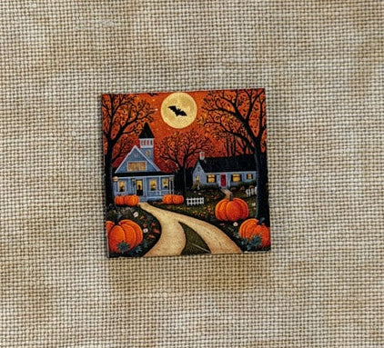 Autumn House 2 Wooden Magnetic Needle Minder