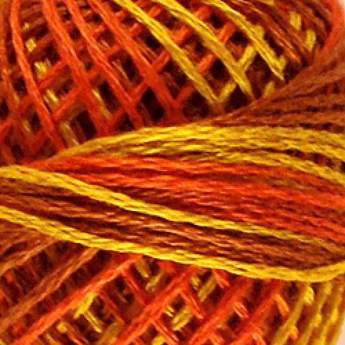 Fall Leaves M7 - Valdani 3 Stranded Floss