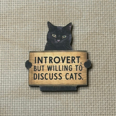 Introvert Wooden Magnetic Needle Minder