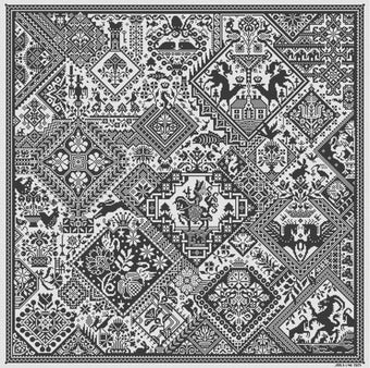 Act of God - Long Dog Samplers - Cross Stitch Pattern